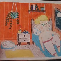 Meu projeto do curso: Sketchbook experimental: encontre seu estilo de desenho. Traditional illustration, Sketching, Creativit, Drawing, Watercolor Painting, Sketchbook, and Gouache Painting project by luiisroque - 09.04.2021