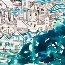 Mon projet du cours : Techniques d’illustration pour débloquer votre créativité. Design, Traditional illustration, Fine Arts, Painting, Creativit, Creating with Kids, and Sketchbook project by Elodie - 09.08.2021