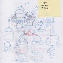 Botcats. Un projet de Illustration traditionnelle, Animation, Conception de personnages, Jeux vidéo , et Conception de jeux vidéo de Antonio Martinez - 08.09.2021