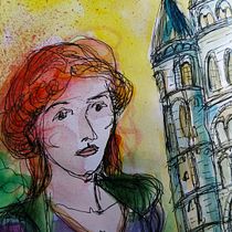Mi Proyecto del curso: Sketching artístico en acuarela: atrévete a expresar tus ideas . Traditional illustration, Sketching, Creativit, Drawing, Watercolor Painting, and Sketchbook project by Arlette Cassot - 09.08.2021