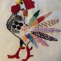 Mi Proyecto del curso: Técnicas de bordado: ilustrando con hilo y aguja. Un projet de Broderie de Maria Ordonez - 09.09.2021