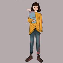 Mi Proyecto del curso: Ilustración de personajes dinámicos . Traditional illustration, Character Design, Comic, Creativit, Drawing, Digital Drawing, and Manga project by siddhantacharya4894 - 09.09.2021