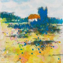 Mon projet du cours : Paysages naturels à l’aquarelle. Projekt z dziedziny  Sztuki piękne,  Malarstwo i Malowanie akwarelą użytkownika Emmanuel Guth - 09.09.2021