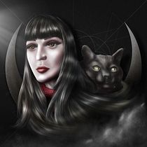 Mi Proyecto del curso: Retratos digitales de fantasía con Photoshop. Traditional illustration, Drawing, Digital Illustration, Portrait Drawing, Digital Drawing, and Digital Painting project by Nicolás López - 10.16.2020