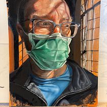 My project in  Realistic Oil Portraiture: Conveying Detail and Expression course. Artes plásticas, Pintura, e Pintura a óleo projeto de contact - 06.09.2021