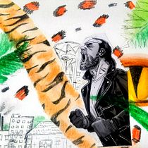 Mi Proyecto del curso: Técnicas de ilustración para desbloquear tu creatividad. Design, Traditional illustration, Fine Arts, Painting, Creativit, Creating with Kids, and Sketchbook project by Sandra Gomez Lopez - 09.10.2021