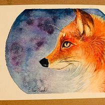 My project in Expressive Animal Portraits in Watercolor course. Un projet de Illustration traditionnelle, Aquarelle, Dessin réaliste et Illustration naturaliste de iblizv - 10.09.2021
