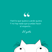 El gato dice.... Un proyecto de Diseño, Gestión del diseño, Diseño gráfico y Teoría del color de Alma Laura Hernández Mendoza - 07.09.2021
