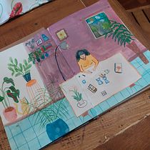 Mi Proyecto del curso: Sketchbook para explorar tu estilo de dibujo. Traditional illustration, Sketching, Creativit, Drawing, Watercolor Painting, Sketchbook, and Gouache Painting project by Ana Bondioli - 09.11.2021