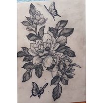 My project in Tattoo for Beginners course. Tattoo Design project by alisaaa - 09.10.2021