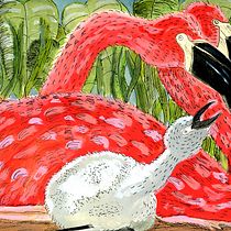 Mi Proyecto del curso: Dibujo creativo con tinta y gouache. Un projet de Illustration traditionnelle, Créativité, Dessin, Dessin artistique, Peinture acr, lique, Illustration à l'encre , et Peinture gouache de LISA WILLIAMS GOODRICH - 11.09.2021
