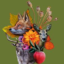 Autumn Time. Pattern Design, Design de moda, e Estampagem projeto de m2020m - 11.09.2021