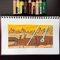 Mi Proyecto del curso: Sketchbook ilustrado a todo color. Traditional illustration, Creativit, Drawing, and Sketchbook project by Humano Normal - 09.11.2021
