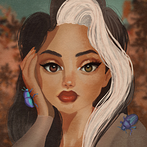 Mi Proyecto del curso: Personajes femeninos poderosos: ilustra la diversidad. Traditional illustration, Painting, Digital Illustration, Digital Drawing, and Digital Painting project by Judit Lozano Peiró - 09.11.2021