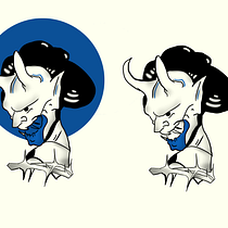 Mon projet du cours : Dessin de tatouage d’auteur . Un progetto di Illustrazione tradizionale, Graphic design, Disegno, Illustrazione digitale, Design di tatuaggi e Disegno digitale di Francois Henneau - 12.09.2021