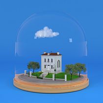 Mon projet du cours : Création de mondes 3D en miniature avec Procreate et Cinema 4D. 3D, and 3D Modeling project by 2frx1975 - 09.12.2021