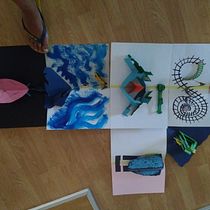 Mi Proyecto del curso: Técnicas avanzadas para la creación de libros pop-up. Un projet de Artisanat, Conception éditoriale, Papercraft, Créativité avec les enfants , et Reliure de Gaia Renace - 12.09.2021