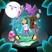 El Rapto de Elena (The Rapture of Elena by the Spiritual Folk). Traditional illustration, Graphic Design, Vector Illustration, and Digital Illustration project by Juan José Vargas Muñoz - 09.13.2021