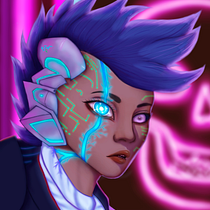 Mi Proyecto del curso: Iluminación y color para retratos digitales en Photoshop . Ilustração tradicional, Ilustração digital, e Pintura digital projeto de Enrique cárdenas - 13.09.2021