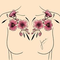 Mon projet du cours : Conception de tatouages végétaux avec Procreate. Projekt z dziedziny Trad, c, jna ilustracja, Ilustracja c, frowa, Projektowanie tatuaż, R i sunek botaniczn użytkownika Sofia Lopez - 13.09.2021