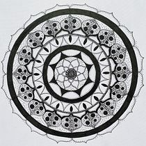 My project in The Art of Mandala Drawing: Create Geometric Patterns course. Drawing & Ink Illustration project by w_mc5 - 09.13.2021