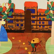 My project in Story Illustration with Paper course. Traditional illustration, Collage, Paper Craft, Children's Illustration, Creating with Kids, and Narrative project by maillet stephanie - 05.13.2021