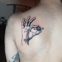 linea relleno y puntillismo . Tattoo Design project by luisamordellano - 09.08.2021