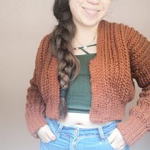 Mi Proyecto del curso: Crochet: crea prendas con una sola aguja. Fashion Design, Fiber Arts, DIY, and Crochet project by abi_rosiles - 09.20.2021