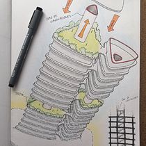Mi Proyecto del curso: Dibujo arquitectónico: de la imaginación a la conceptualización Ein Projekt aus dem Bereich Architektur, Skizzenentwurf, Zeichnung und Architektonische Illustration von gagimga5 - 12.09.2021