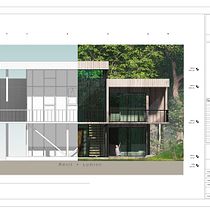 Mi Proyecto del curso: Diseño y modelado arquitectónico 3D con Revit. Un projet de Modélisation 3D, 3D, Architecture, Architecture d'intérieur, Architecture numérique , et ArchVIZ de Diego Ospina - 07.09.2021