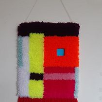 Meu projeto do curso: Introdução ao latch hooking e ao locker hooking. Decoração de interiores, e Tecido projeto de Manfreid Martinez - 11.09.2021