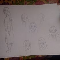 Mi Proyecto del curso: Creación de personajes manga. Traditional illustration, Character Design, Comic, and Manga project by merr7901 - 09.14.2021