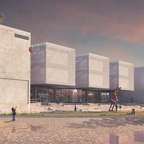 Mi Proyecto del curso: Centro de Extensión - R.Paúl Alarcón. Photo Retouching, Digital Photograph, Digital Architecture, ArchVIZ, Photomontage, and Matte Painting project by Paúl Alarcón Fernánedz - 09.12.2021