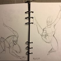 My project in Female Character Design for Comics course. Character Design, Comic, and Drawing project by Jose Lebron - 09.14.2021