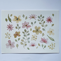 Mi Proyecto del curso: Estampados florales en acuarela con colores vibrantes. Traditional illustration, Pattern Design, Watercolor Painting, and Botanical Illustration project by Mariana Walker - 09.14.2021