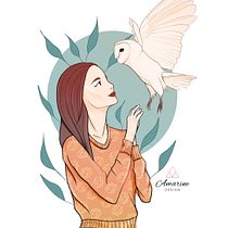 My project in Dynamic Character Illustration course. Traditional illustration, Character Design, Comic, Creativit, Drawing, Digital Drawing, and Manga project by Annamari Fekete - 09.14.2021