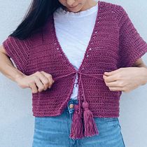 Mi Proyecto del curso:  Top-down: prendas a crochet de una sola pieza. Un progetto di Fashion design, Fiber Art, DIY e Uncinetto di miros.garciap - 14.09.2021