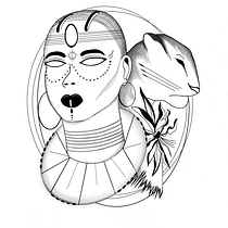 Meu projeto do curso desenho de tatuagem blackwork - WKND. Un projet de Illustration traditionnelle, Illustration numérique , et Conception de tatouage de Ronald Ambrosio - 11.09.2021