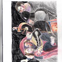 My project in Illustration Techniques to Unlock your Creativity course. Design, Traditional illustration, Fine Arts, Painting, Creativit, Creating with Kids, and Sketchbook project by Jim Kelly - 09.14.2021