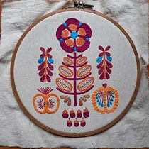 Mi Proyecto del curso: Teoría del color para proyectos textiles. Un progetto di Ricamo e Teoria del colore di carolaesc - 14.09.2021
