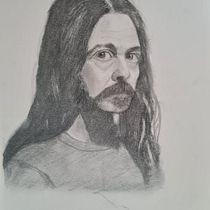 Mi Proyecto del curso: Retrato realista con lápiz de grafito. Traditional illustration, Fine Arts, Sketching, Pencil Drawing, Drawing, Portrait Drawing, Realistic Drawing, Artistic Drawing, and Figure Drawing project by cuellarluz109 - 09.14.2021