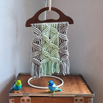 Mi Proyecto del curso: Diseño y elaboración de bolsos en macramé. Un projet de Design , Création d'accessoires, Artisanat, Couture, Art textile , et Macramé de Laura Correa - 15.09.2021