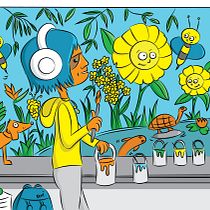 My project in Doodle-Style Vector Illustration course. Traditional illustration, Vector Illustration, and Digital Illustration project by Kerri - 09.10.2021