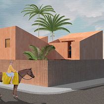 Mi Proyecto del curso: Representación gráfica de proyectos arquitectónicos. Un projet de Architecture, Design graphique, Architecture d'intérieur, Design d'intérieur, Pa, sagisme, Collage, Architecture numérique et Illustration architecturale de Miriam Navarro - 15.09.2021
