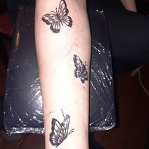 Mi Proyecto del curso: Tatuaje para principiantes. Tattoo Design project by Cynthia Duque Fariña - 09.08.2021