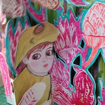 Mi Proyecto del curso: Ilustración con papercut: crea libros extraordinarios. Een project van Traditionele illustratie, Redactioneel ontwerp, Papercraft, Stor, telling,  Boekbinding, Kinderillustratie, DIY y Verhaallijn van Luisa Ana Giglione - 15.09.2021