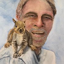 My project in Artistic Portrait with Watercolors course. Fine Arts, Painting, Watercolor Painting, and Portrait Drawing project by Eileen Arthur - 09.11.2021