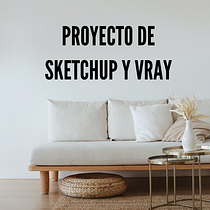 Mi Proyecto del curso: Visualización arquitectónica con V-Ray para SketchUp Ein Projekt aus dem Bereich Architektur, Innenarchitektur, Digitale Architektur und ArchVIZ von Antonella Guzman - 15.09.2021