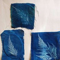 Meu projeto do curso: Cianotipia: técnica de impressão com luz. Un projet de Artisanat, Beaux Arts, Estampe, DIY , et Photographie argentique de Loren Marques - 04.06.2021