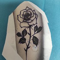 Mon projet du cours : Tatouage pour débutants. Tattoo Design project by Hélène Viviez - 09.14.2021